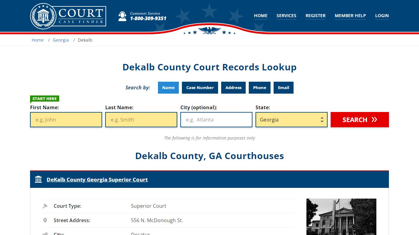 Dekalb County Court Records | GA Case Lookup